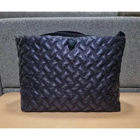 "New Kurt Geiger London Quilted Leather Tote – Luxury Designer Bag NWT"